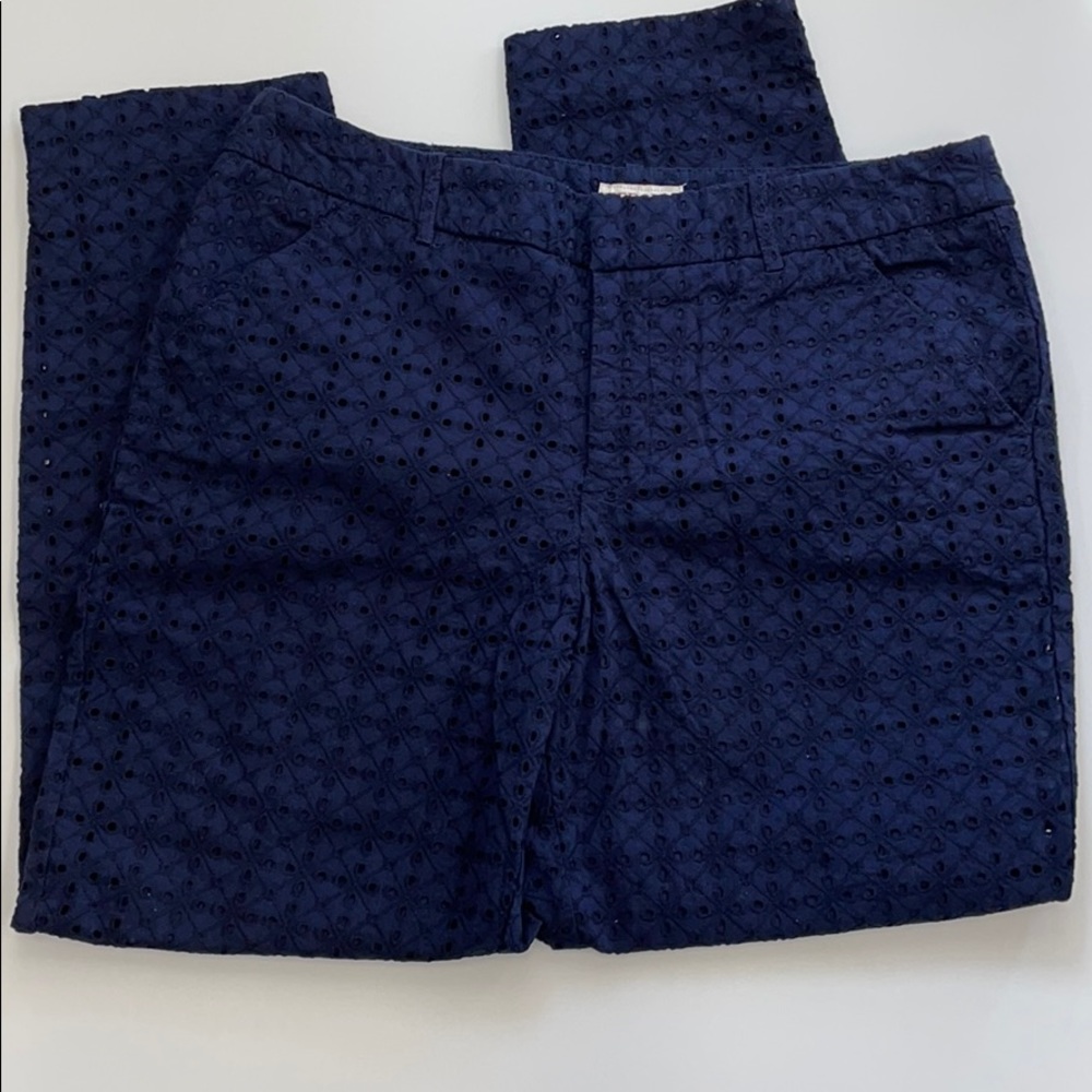 #49 Merona Lace Blue pants sz 10
